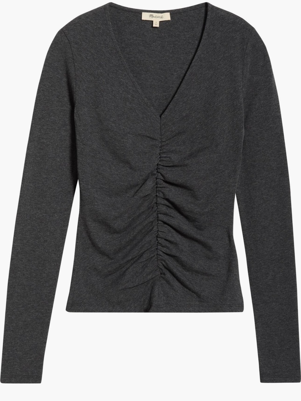 Madewell Slinky V-neck Top Sz. S